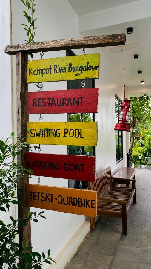 Kampot River Bungalow By Mama Exterior foto